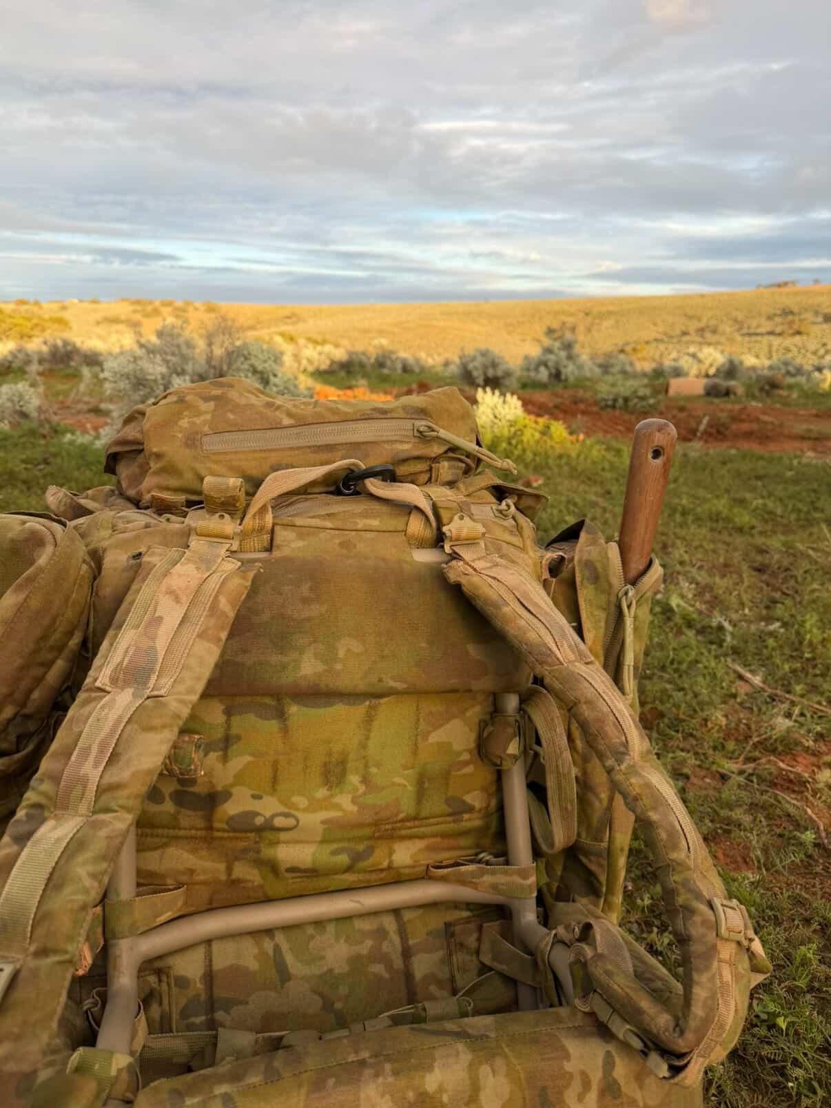 The Bushranger Frame — frame, rails and harness detail